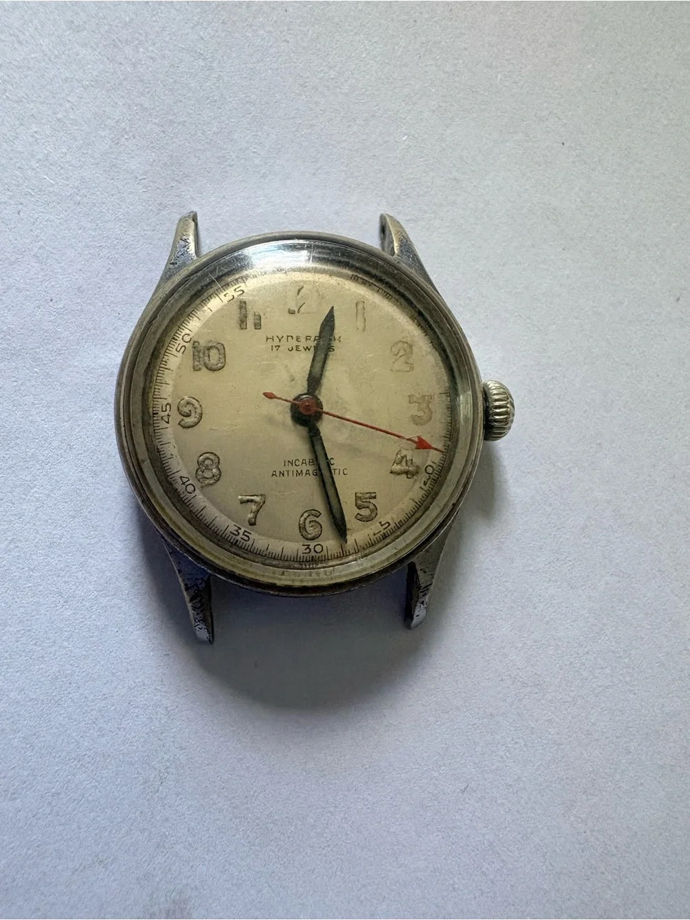 Vintage Enicar Hyde Park 17 Jewel Swiss Manual Wind Watch Running